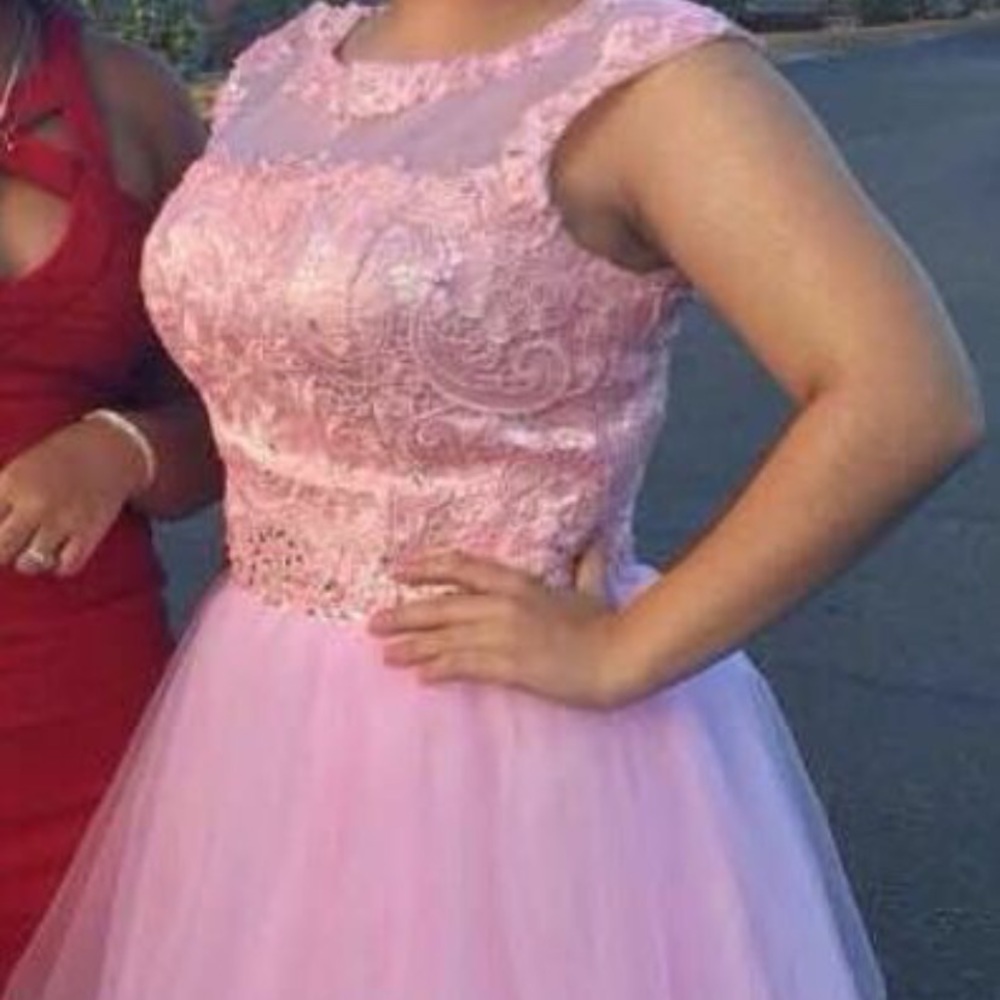 Pink dress